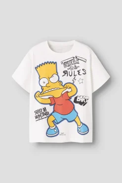 Name It Nkmjuda Simpsons Nreg Ss Top Box Bfu | Barn T-Shirts & Toppar|T-Shirts & Toppar