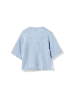 Nln-Kae Ss Knit Cardigan 15950003