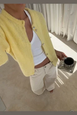 Noella Nln-Kae Ss Knit Cardigan 15950003 | Cardigans