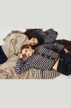 Nln-Mertice Knit Cardigan 16570002