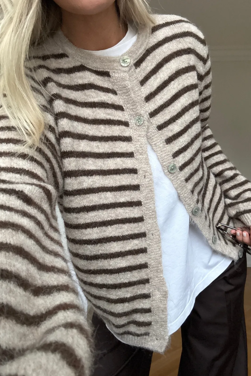 Noella Nln-Mertice Knit Cardigan 16570002 | Cardigans
