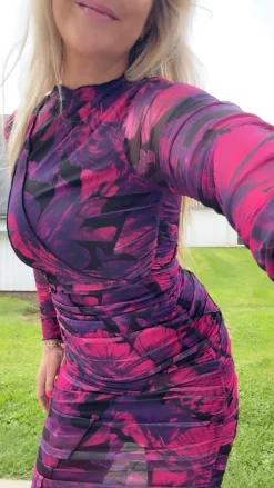 Nlsutton Dress L/S X Molly&My 10352066