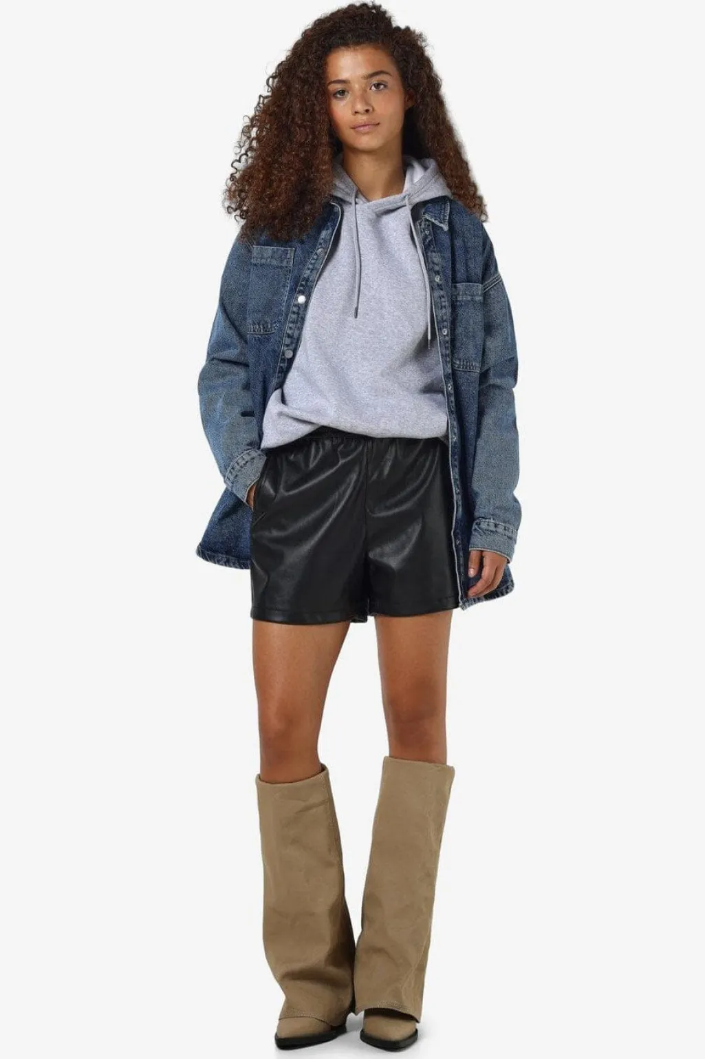 Nmandy Pu Shorts