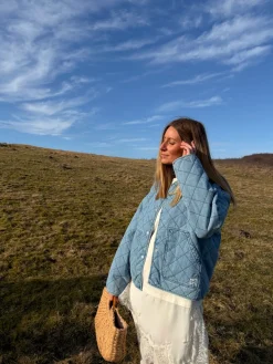 Noisy May Nceo Quited Deni Jacket | Ytterkläder & Jackor