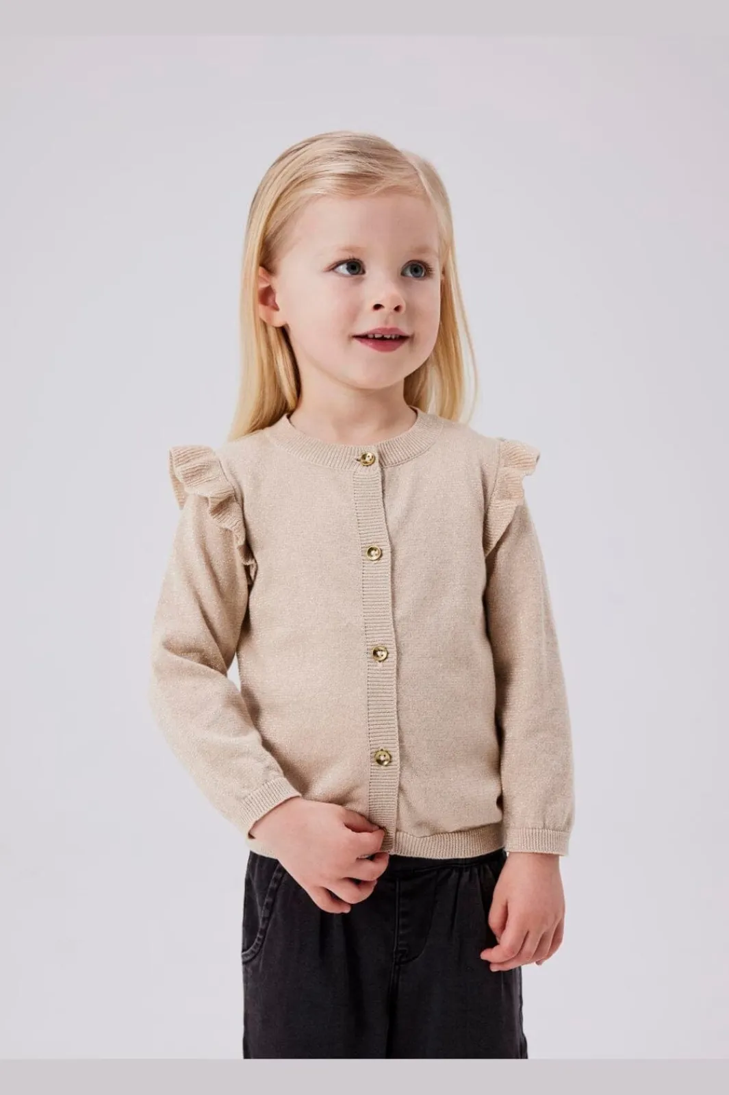 Name It Nmfabinne Ls Knit Card | Barn Amningsvänliga Kläder|Cardigans