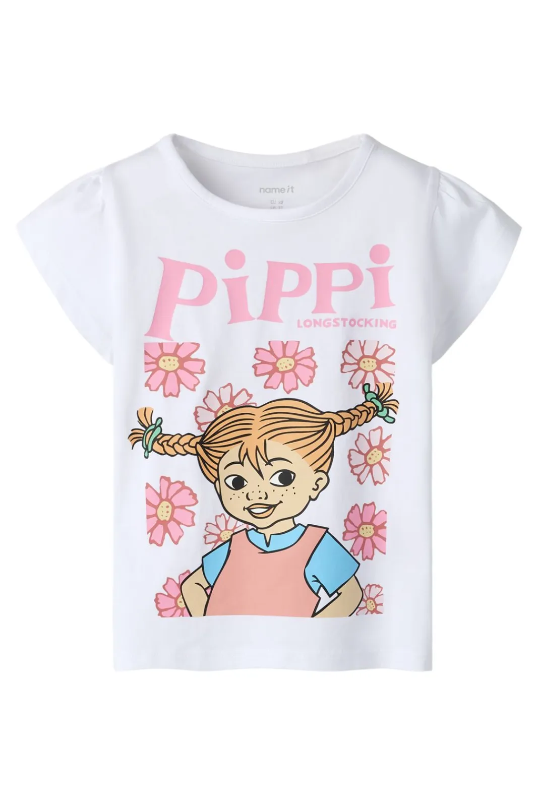 Name It Nmfamena Pippi Ss Top Sky | Barn T-Shirts & Toppar|T-Shirts & Toppar