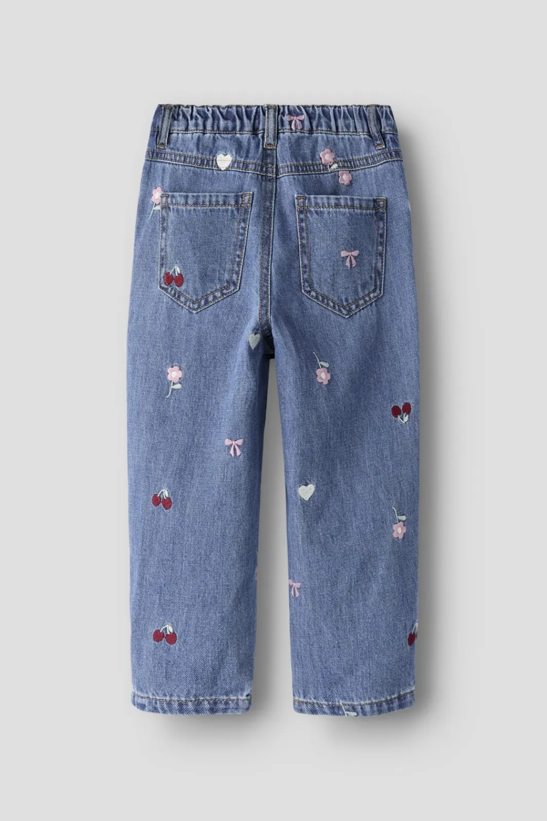 Name It Nmfbella Barrel Emb Jeans 4870-Ov L | Barn Byxor & Leggings