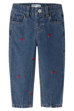 Name It Nmfbella Emb Jeans 3285-Za | Barn Byxor & Leggings