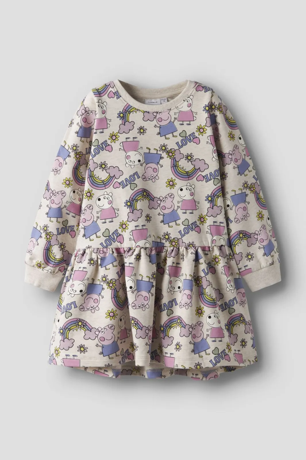 Name It Nmfdarma Peppa Ls Swe Dress | Barn Klänningar