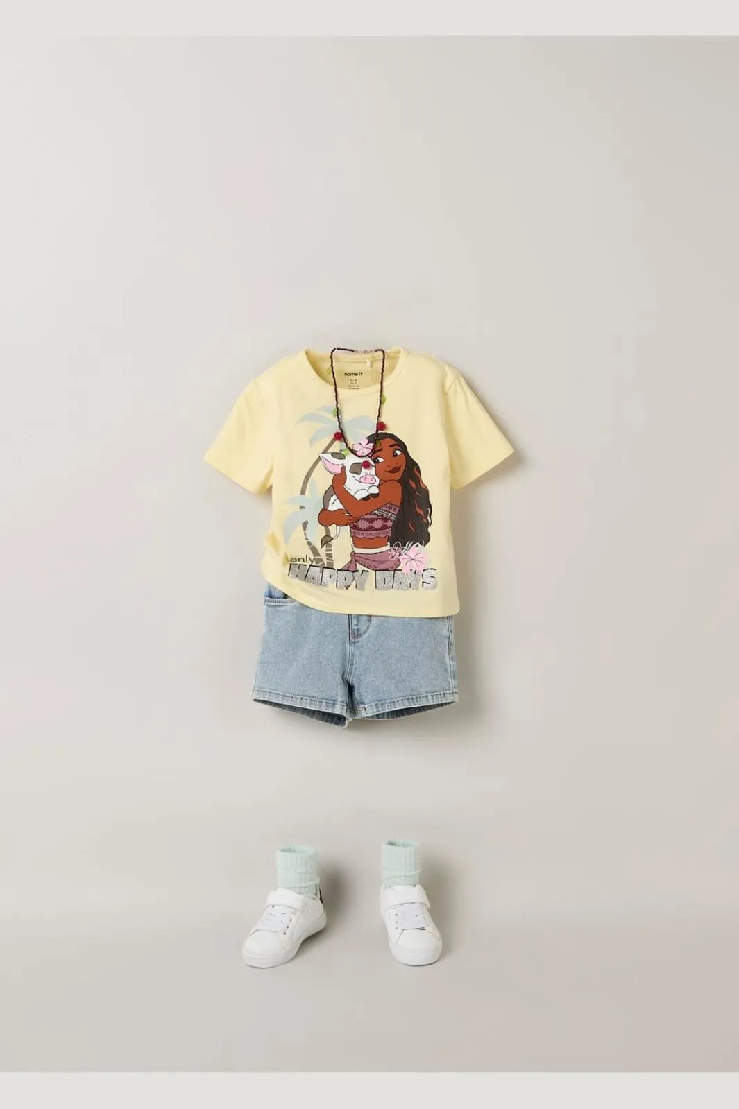 Name It Nmfmidi Moana Ss Nreg Top Box Wdi | Barn T-Shirts & Toppar|T-Shirts & Toppar