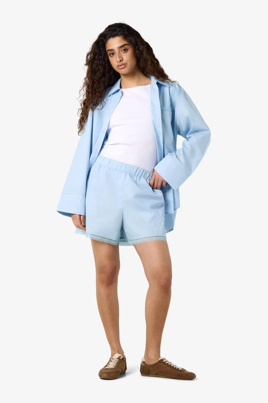 Nmfrida Lace Shorts Tnt/17