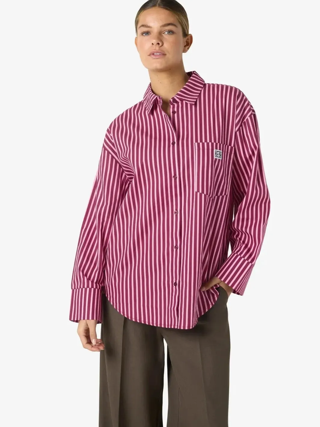 Noisy May Nfrida / Button hirt Box | Blusar & Skjortor