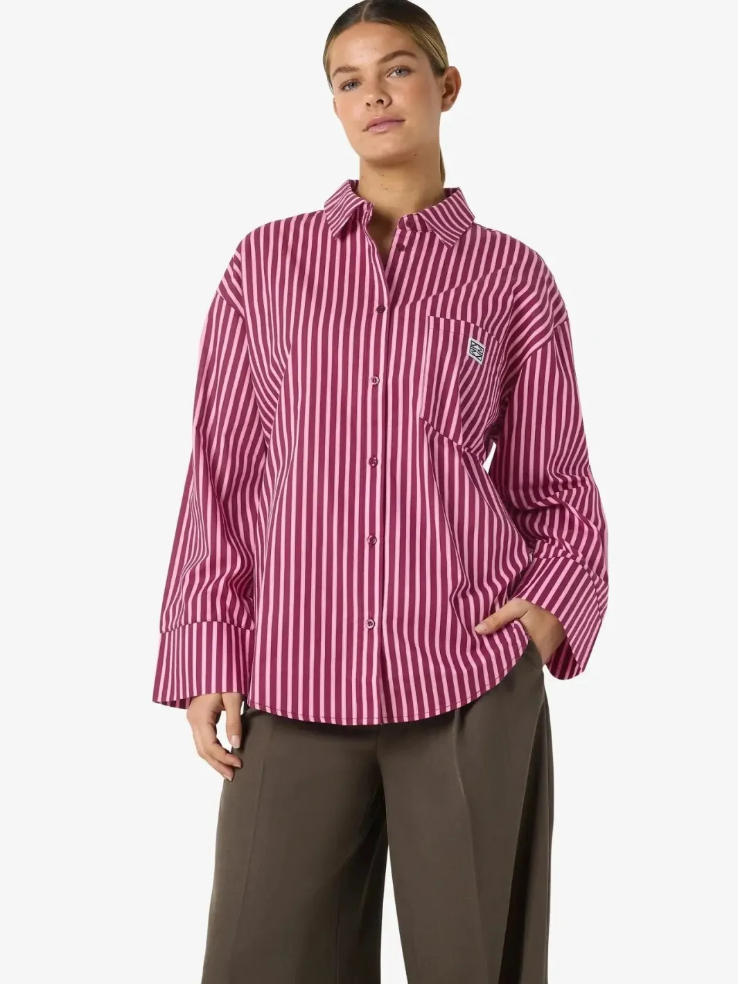 Noisy May Nfrida / Button hirt Box | Blusar & Skjortor