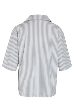 Nmfrida 2/4 Stripe Button Shirt