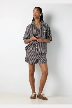 Nmfrida Stripe Shorts