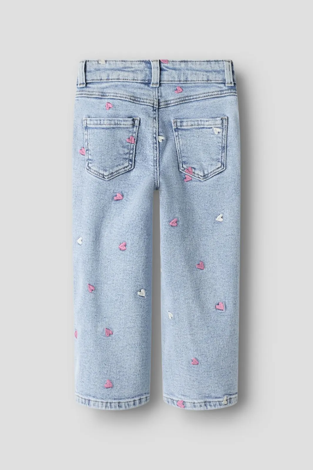 Name It Nmfrose Wide Emb Jeans 2633-Fr | Barn Byxor & Leggings
