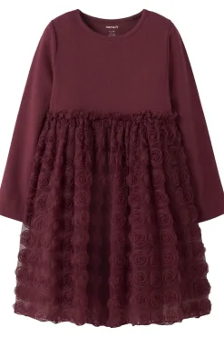 Name It Nmfsykia Tulle Ls Dress | Barn Klänningar