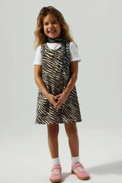 Name It Nmfzebra Twill Spencer 4003-Td D | Barn Klänningar