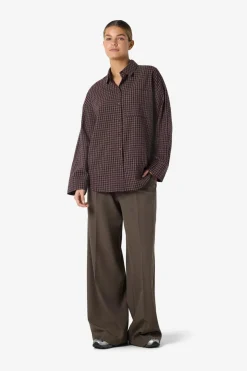 Nmhailey Zoe L/S Check Shirt