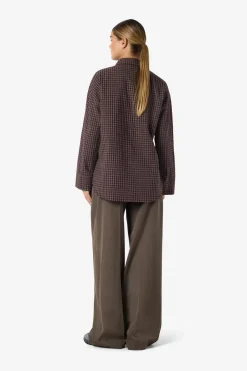 Nmhailey Zoe L/S Check Shirt
