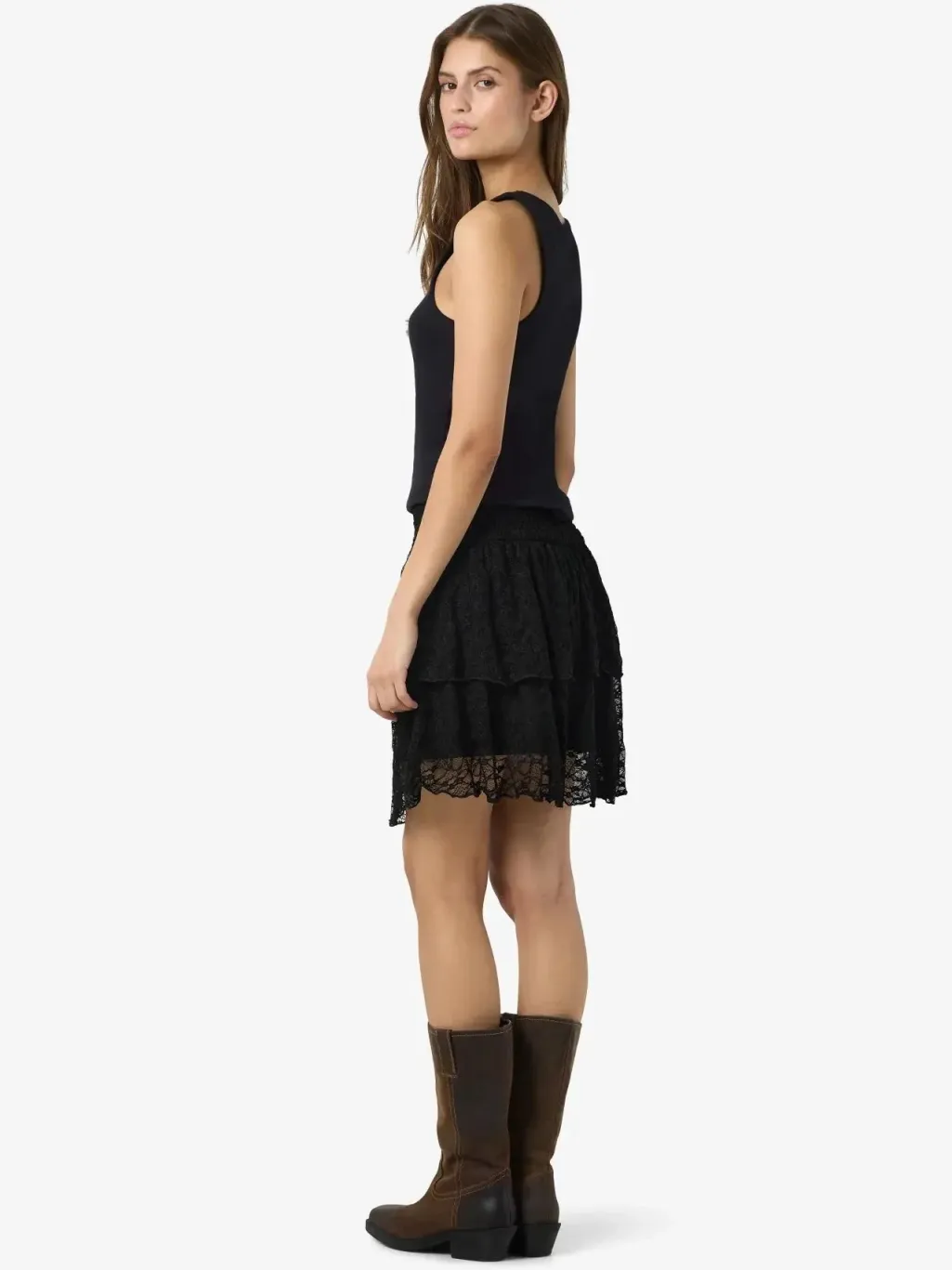 Nmisabel Nw Short Layered Skirt