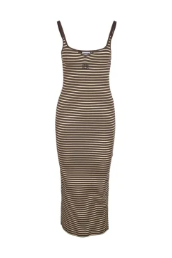 Nmjudy S/L Striped Midi Dress
