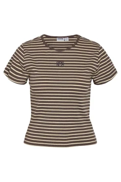 Nmjudy S/S Striped Baby Tee