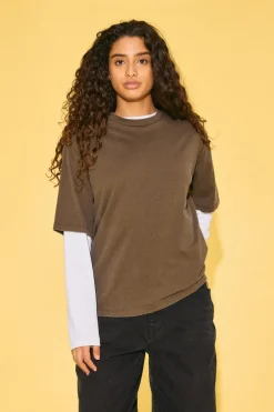 Nmkarla S/S Washed T-Shirt