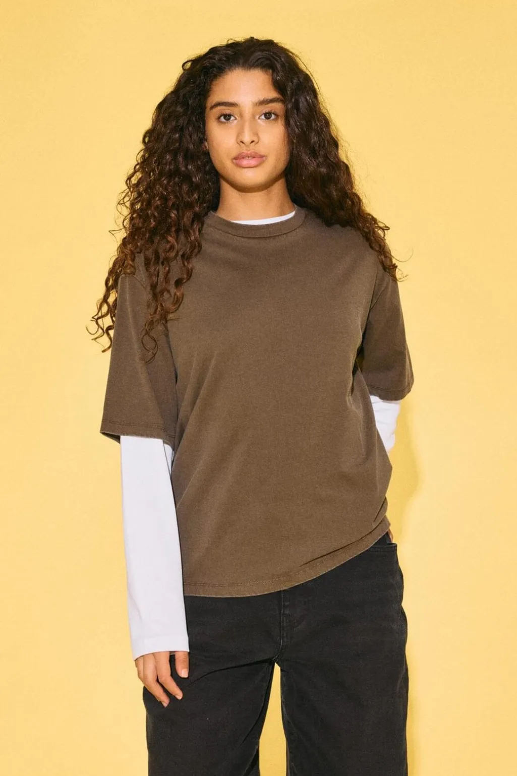Nmkarla S/S Washed T-Shirt