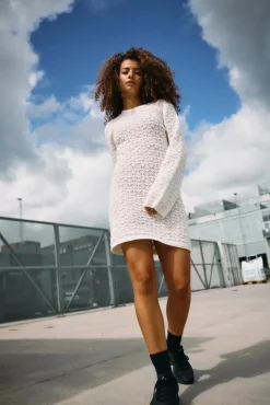 Noisy May Naika / Fared eeve Knit Dre Fwd | Klänningar