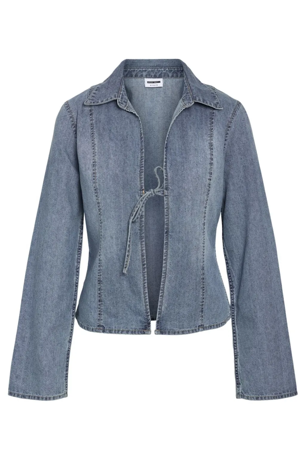 Nmmaisy L/S String Denim Shirt Bs031Lb