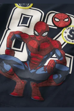 Name It Nmmdeep Spider Ls Nreg Top Box Mar | Barn T-Shirts & Toppar|T-Shirts & Toppar