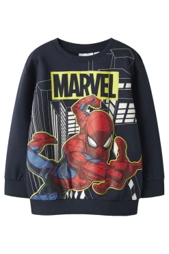 Name It Nmmdion Spider Nreg Sweat Mar | Barn Tracksuit