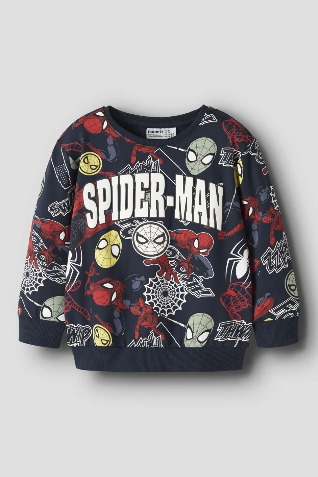 Nmmjacco Spider Nreg Sweat Mar