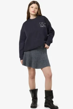 Noisy May Nnoa Nw Peated Knit kirt Fwd | Kjolar