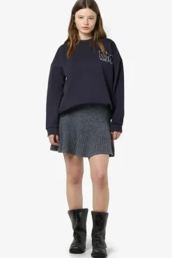 Noisy May Nnoa Nw Peated Knit kirt Fwd | Kjolar