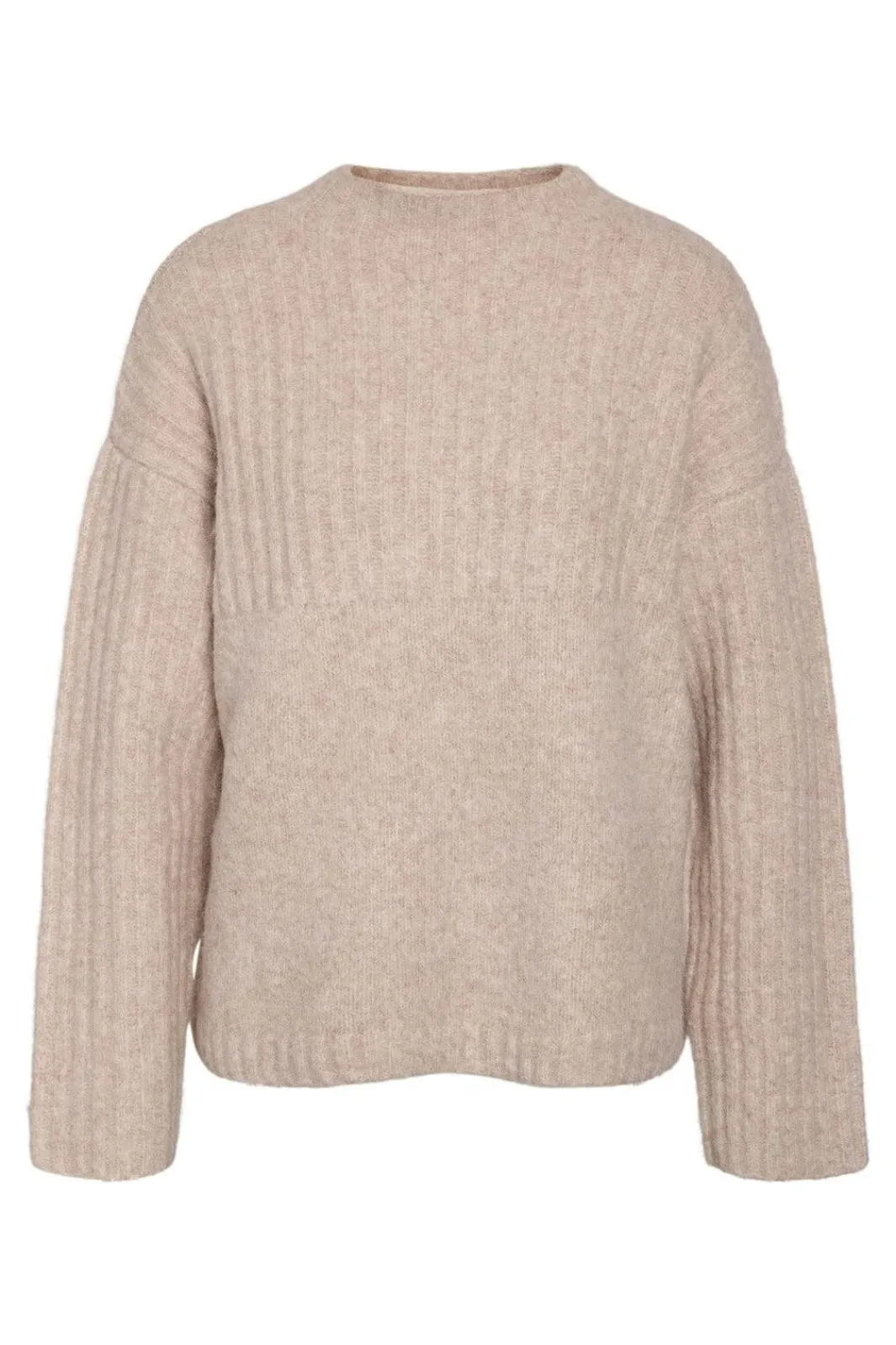 Noisy May Nnya / ooe High Neck Knit Fwd Dd | Sticka