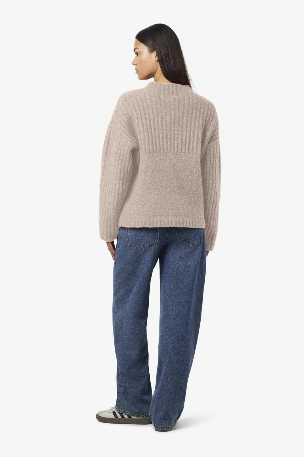 Noisy May Nnya / ooe High Neck Knit Fwd Dd | Sticka