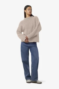 Noisy May Nnya / ooe High Neck Knit Fwd Dd | Sticka