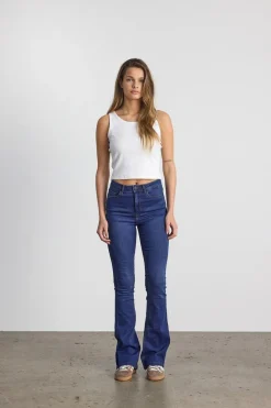 Noisy May Nmsallie Flared Vi021Mb | Jeans, Leggings & Byxor