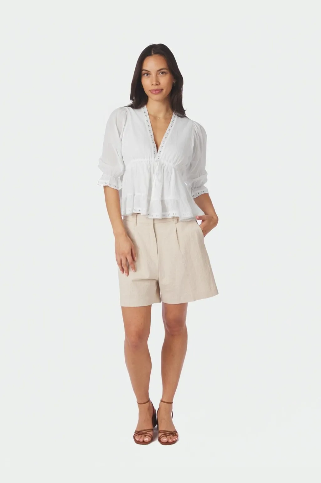 Nnadelia S Voile Blouse 169040