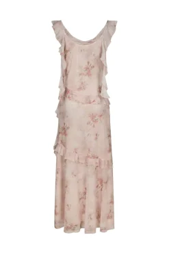 Neo Noir Nnadelle Frill Mesh Dress 169391 | Klänningar