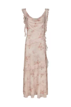 Neo Noir Nnadelle Frill Mesh Dress 169391 | Klänningar