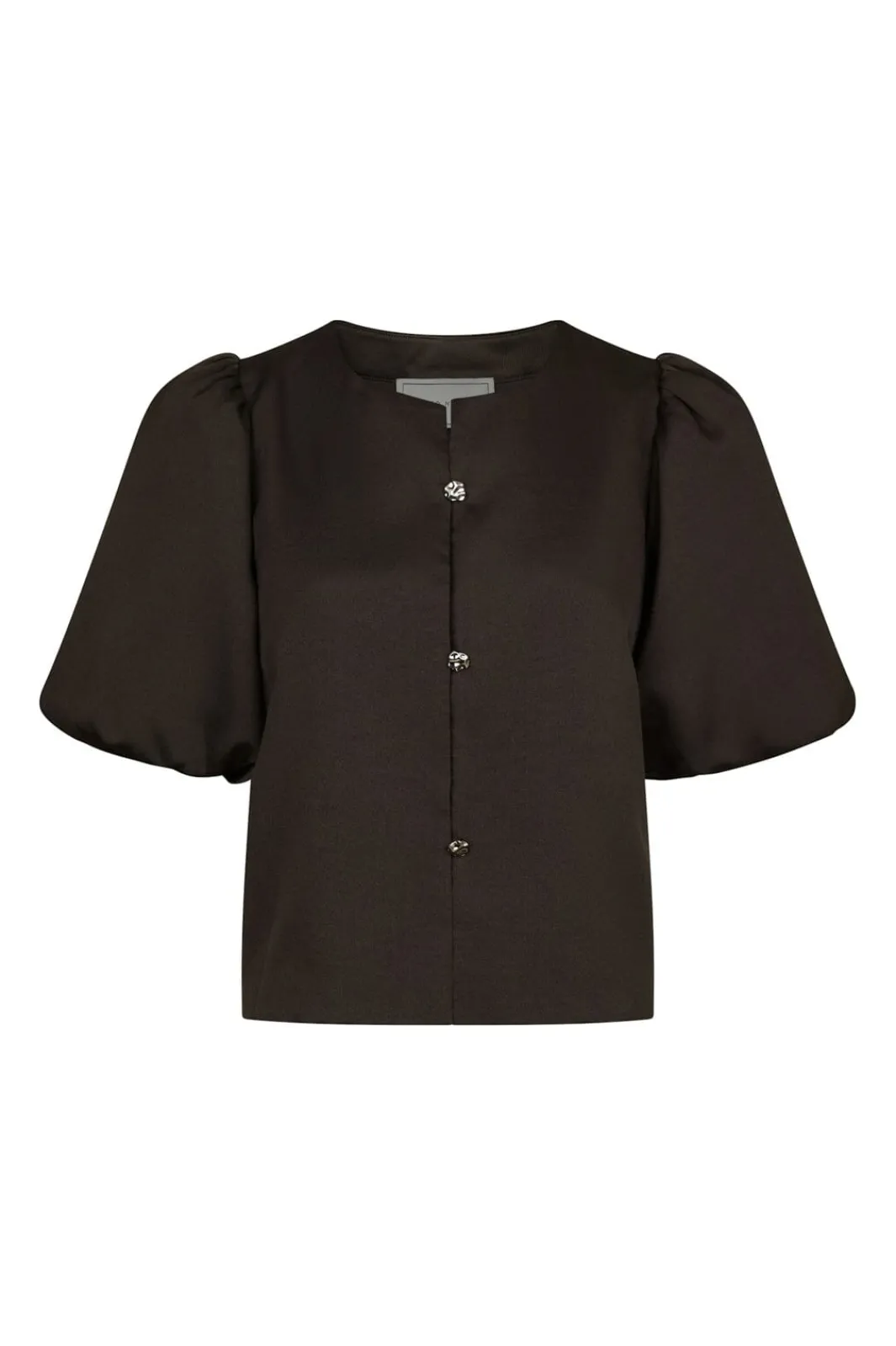 Neo Noir Nnaisa Dull Satin Blouse 164658 | Blusar & Skjortor