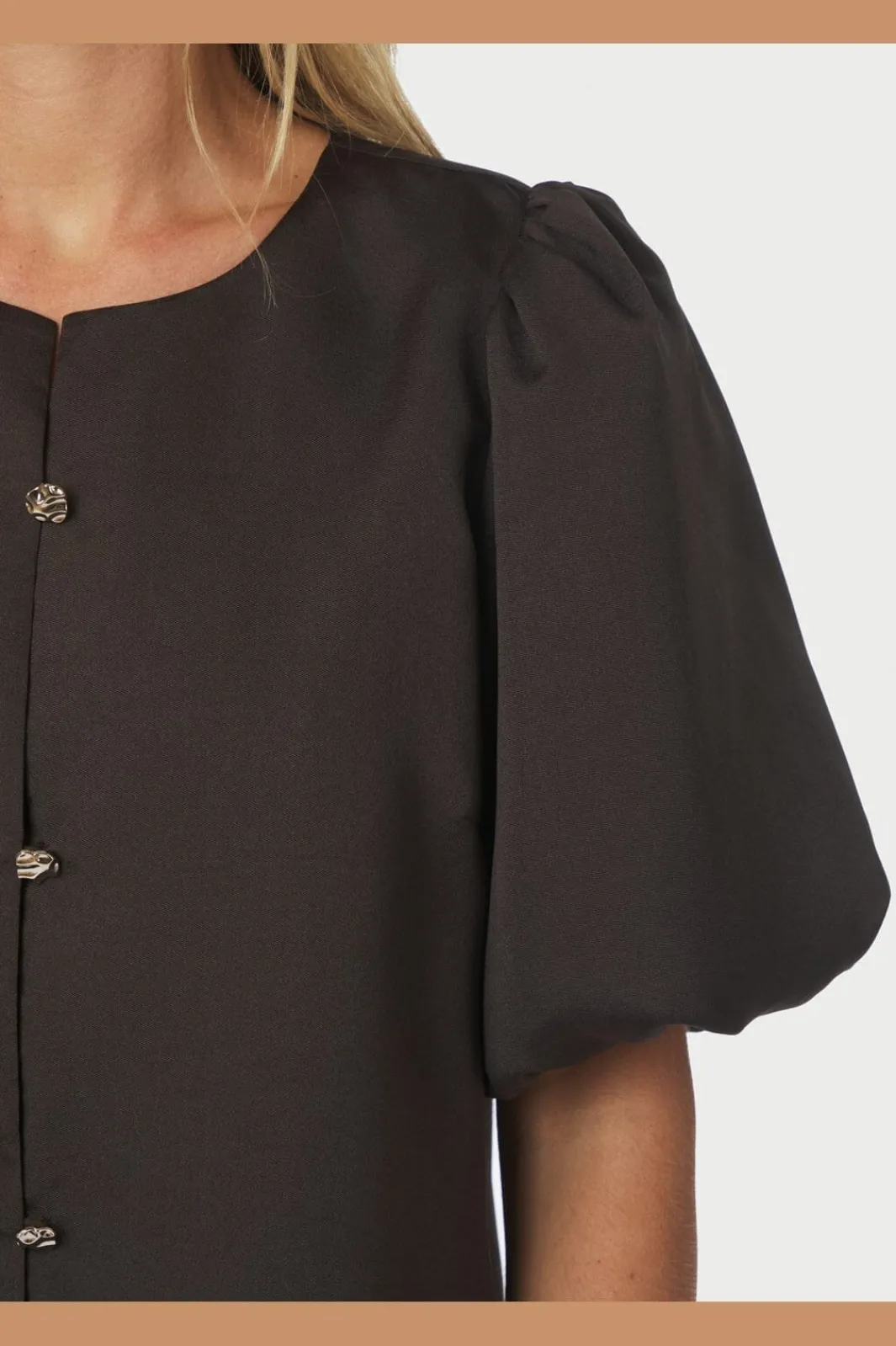 Neo Noir Nnaisa Dull Satin Blouse 164658 | Blusar & Skjortor