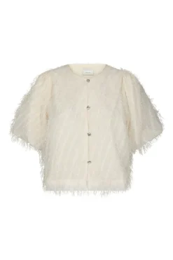 Neo Noir Nnaisa Frilly Blouse 167582 | Cardigans