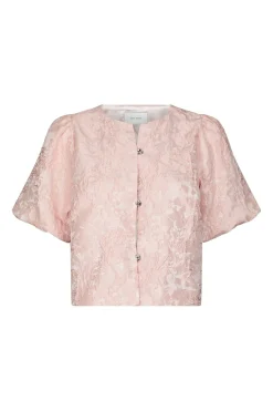 Neo Noir Nnaisa Soft Brocade Blouse 168844 | Cardigans