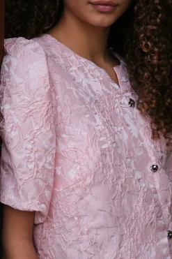 Neo Noir Nnaisa Soft Brocade Blouse 168844 | Cardigans