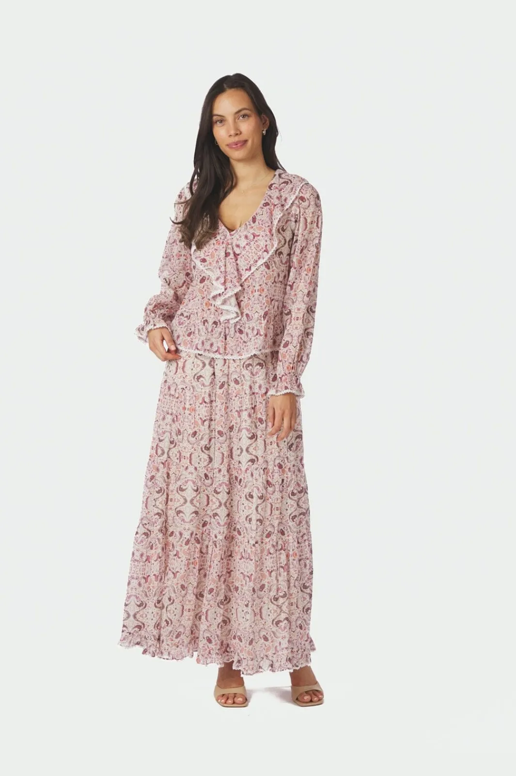 Neo Noir Nnajda Paisley Dance Blouse 167762 | Blusar & Skjortor
