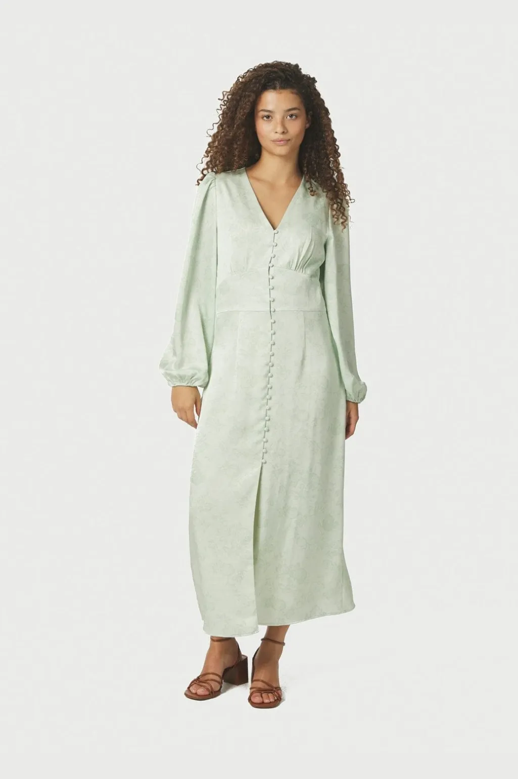 Nnalto Pattern Sateen Dress 166828